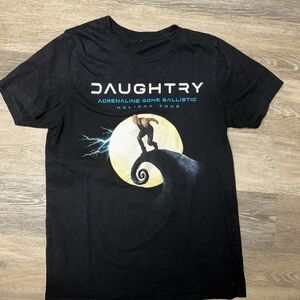 Daughtry Adrenaline Gone Ballistic Holiday Tour T Shirt Adult Size M Medium 2024